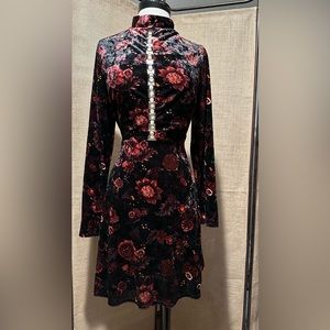 Velvet floral